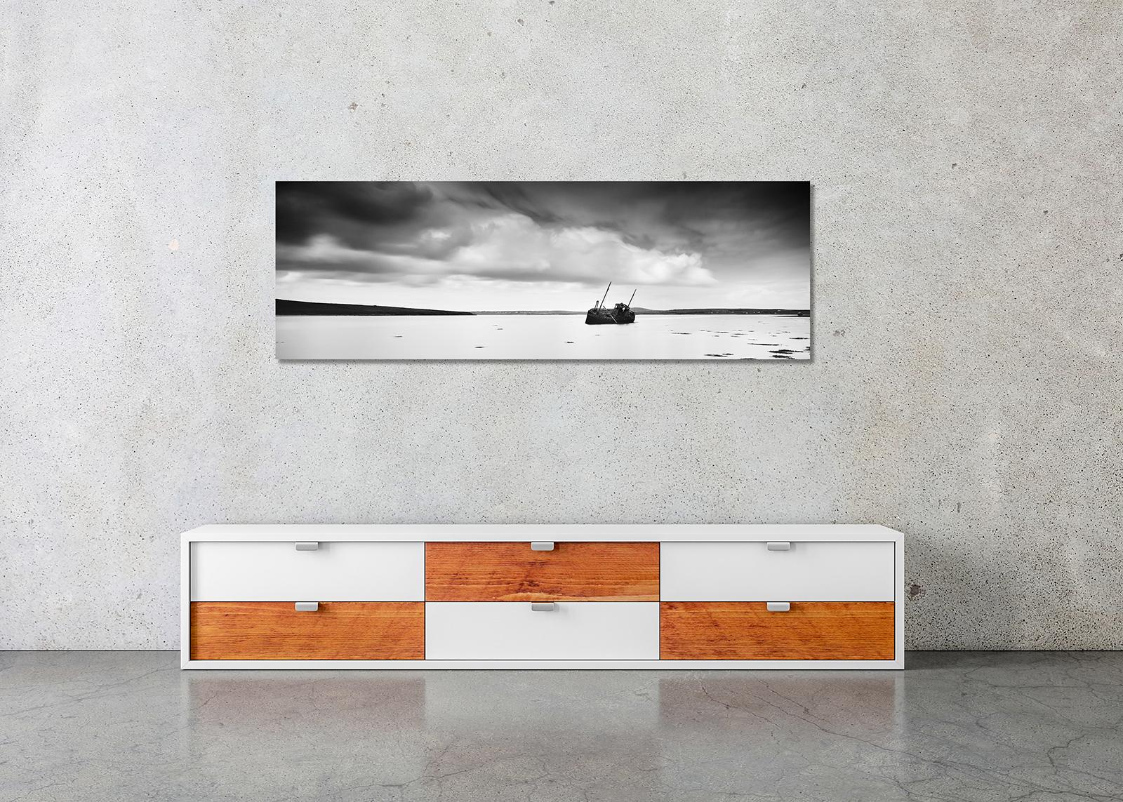Varado, Panorama, fotografía en blanco y negro, impresión paisajística de edición limitada en venta 1