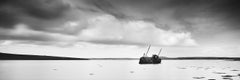 Stranded Panorama Ireland contemporary black and white art landscape photography