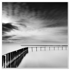 Swimming Area – Black and White Landscape Photograph, Limited Edition of 7