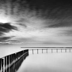 Swimming Area – Black and White Landscape Photograph, Limited Edition of 7