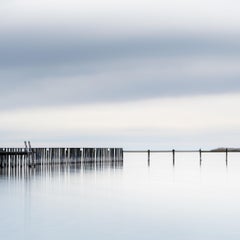 Swimming Area, Lakescape, Sunset, color photograph, limited edition landscape