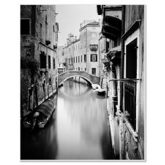 The Bridges of Venice, Italy, black and white, fine art, photography, landscape