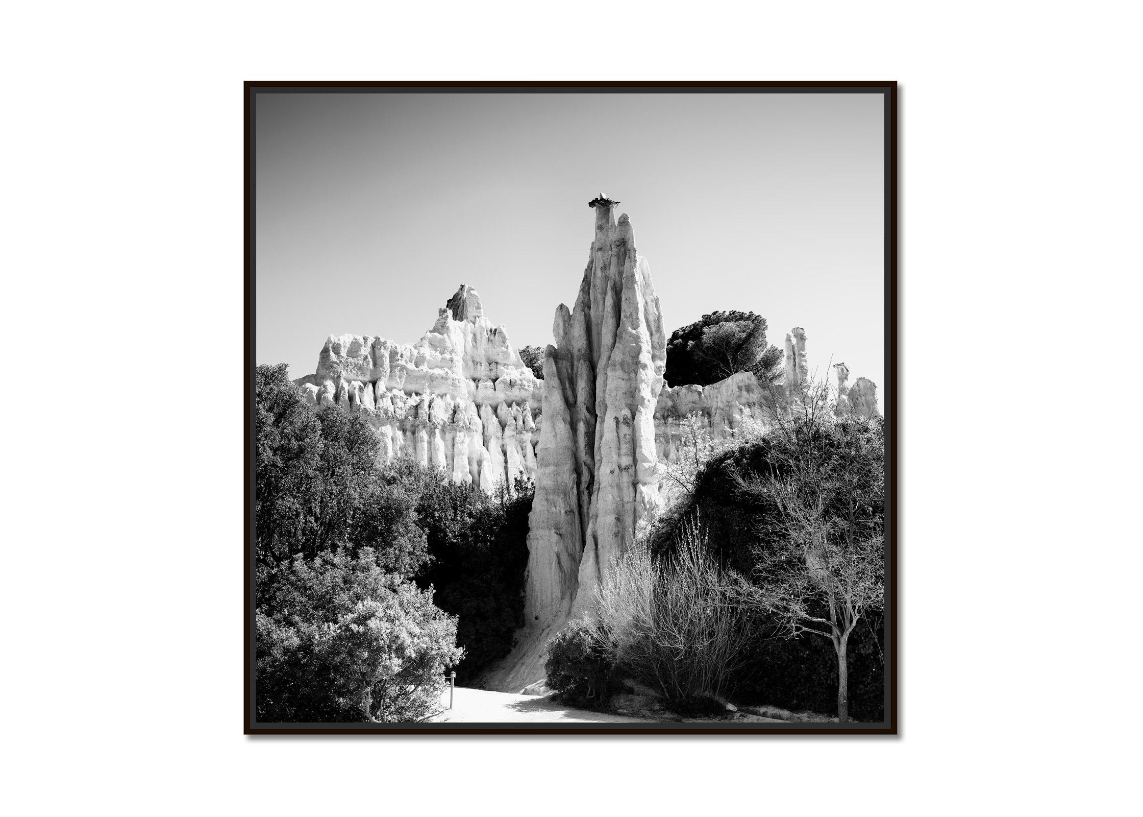 The Organs of Ille-sur-Tet, sandstone formation, landscape, limited edition - Photograph by Gerald Berghammer