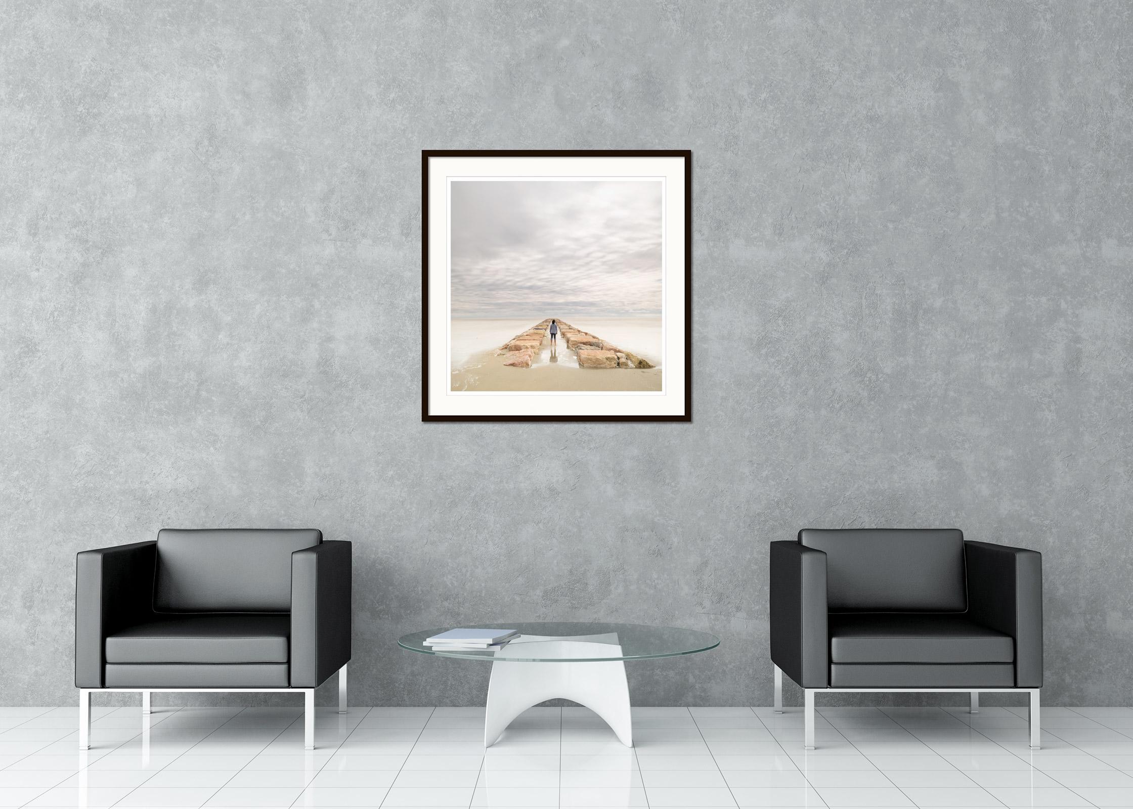Photographie d'art en couleur, longue exposition, paysage aquatique - paysage. Tirage à l'encre pigmentaire d'archives faisant partie d'une édition limitée à 7 exemplaires. Tous les tirages de Gerald Berghammer sont réalisés sur commande en édition