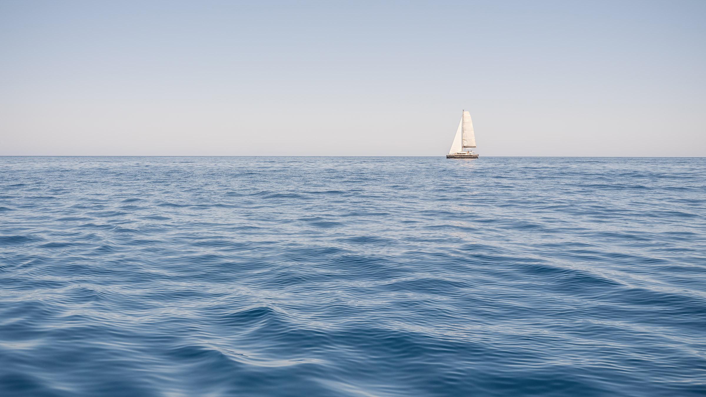 Gerald Berghammer Landscape Photograph - Sound of the Sea, waterscape, large scale, panorama, no.21257, limited edition