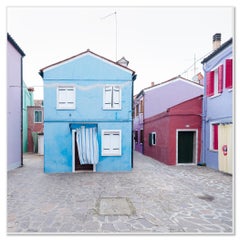 The Violet House, paesaggio urbano a colori, Laguna di Venezia, Venezia - edizione limitata