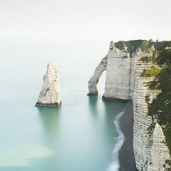 Whiting Cliffs of Etretat, fotografia a colori su larga scala, edizione limitata, paesaggio