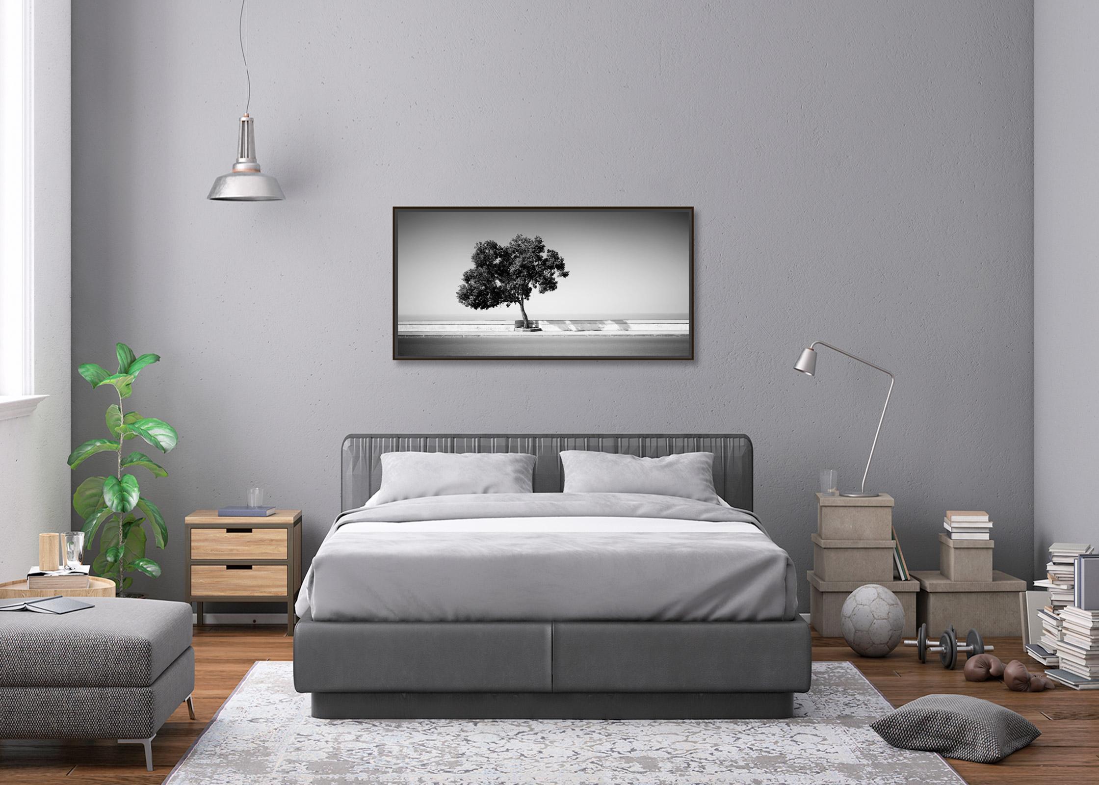 Black and white fine art panorama landscape photography print. Archival pigment ink print, edition of 8. Signed, titled, dated and numbered by artist. Certificate of authenticity included. Printed with 4cm white border.
International award winner