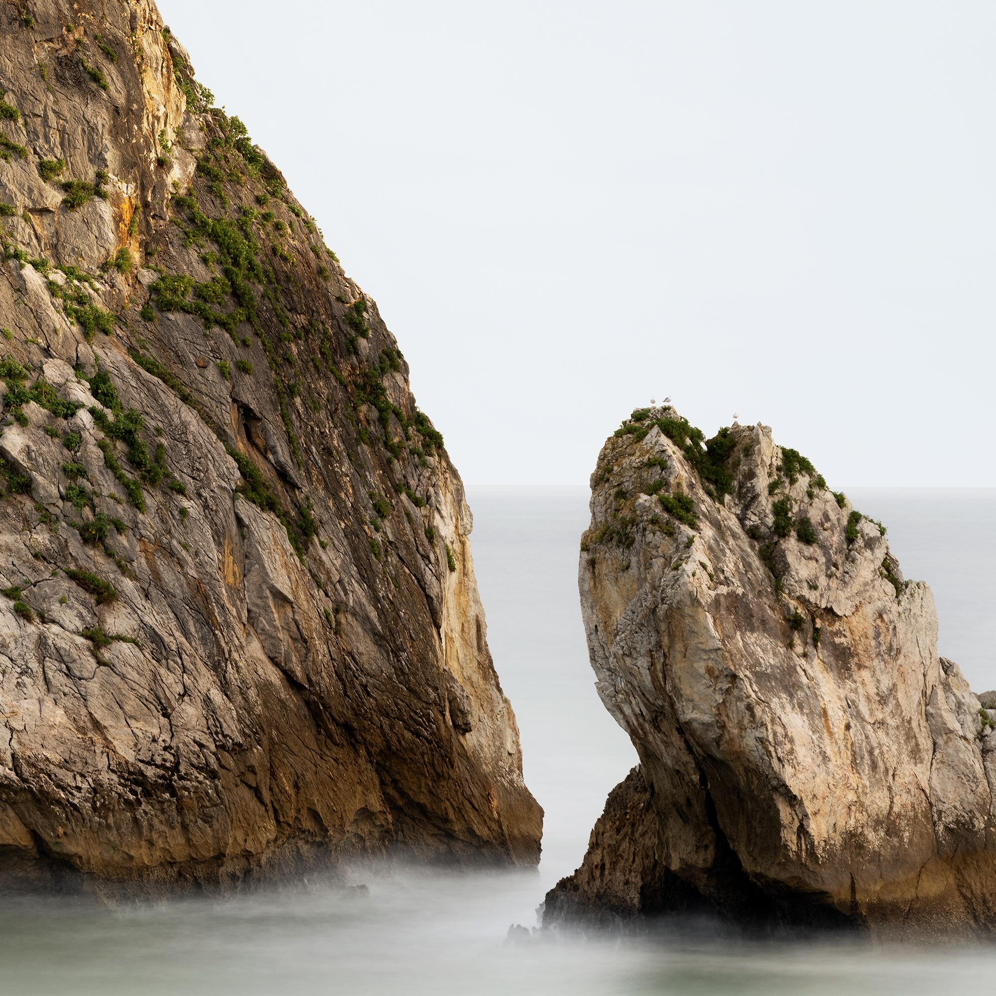 Two Rocks in the Ocean - large format seascape photography limited edition For Sale 7