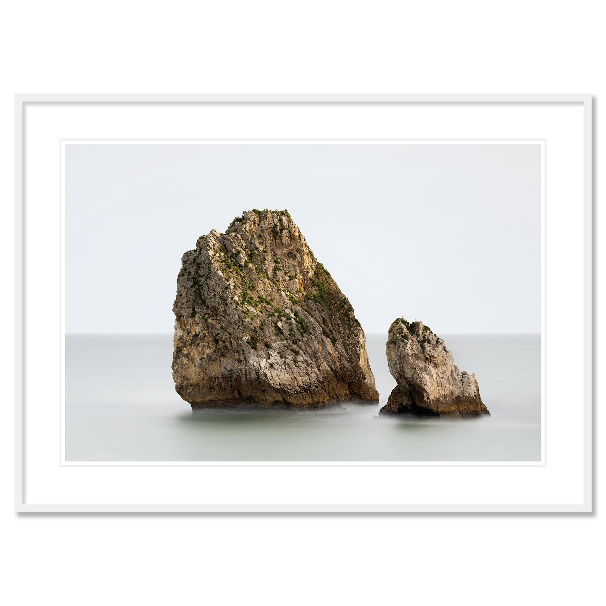 Color fine art long exposure seascape - landscape photography. Archival pigment ink print as part of a limited edition of 8. All Gerald Berghammer prints are made to order in limited editions on Hahnemuehle Photo Rag Baryta. Each print is stamped on