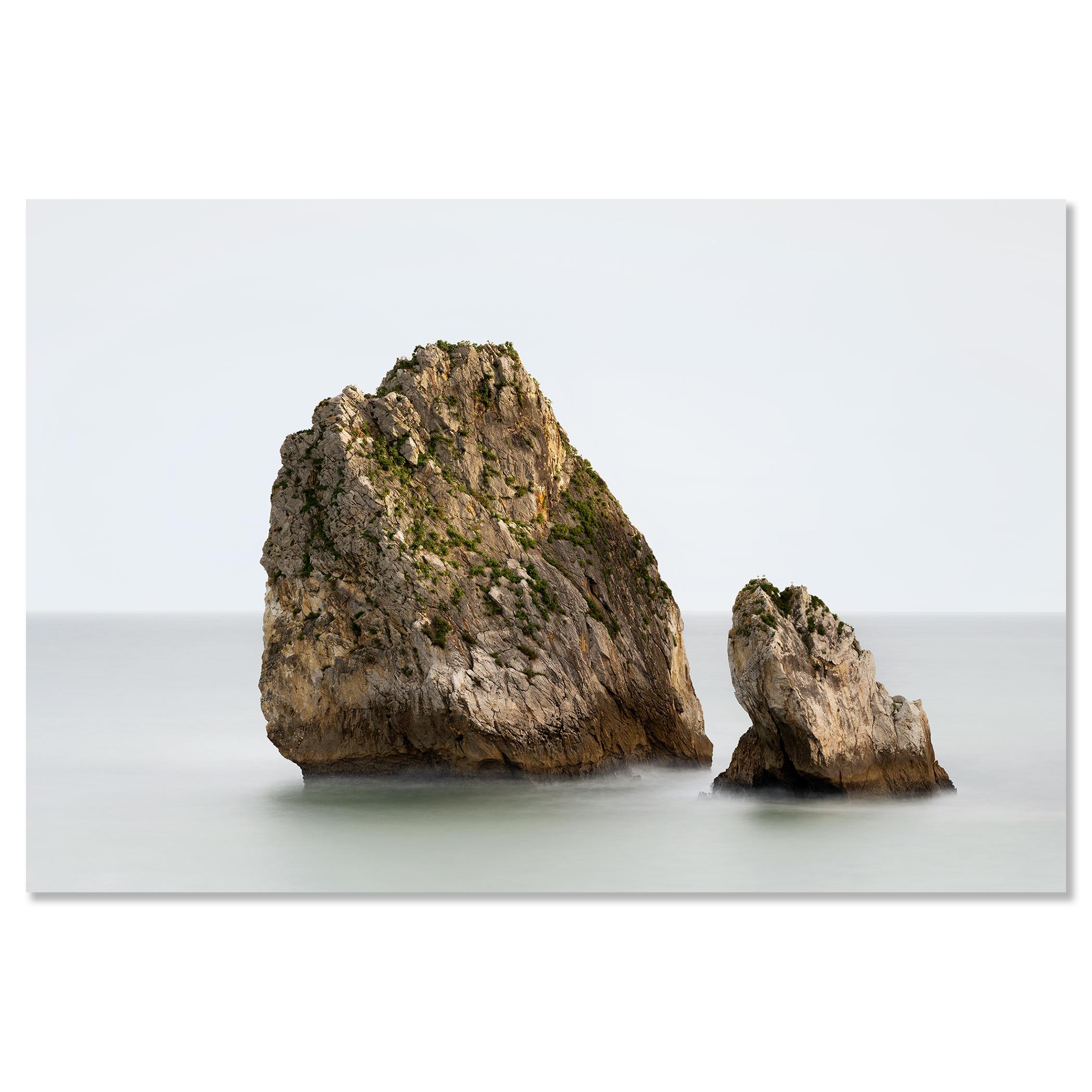 Two Rocks in the Ocean - large format seascape photography limited edition For Sale 3