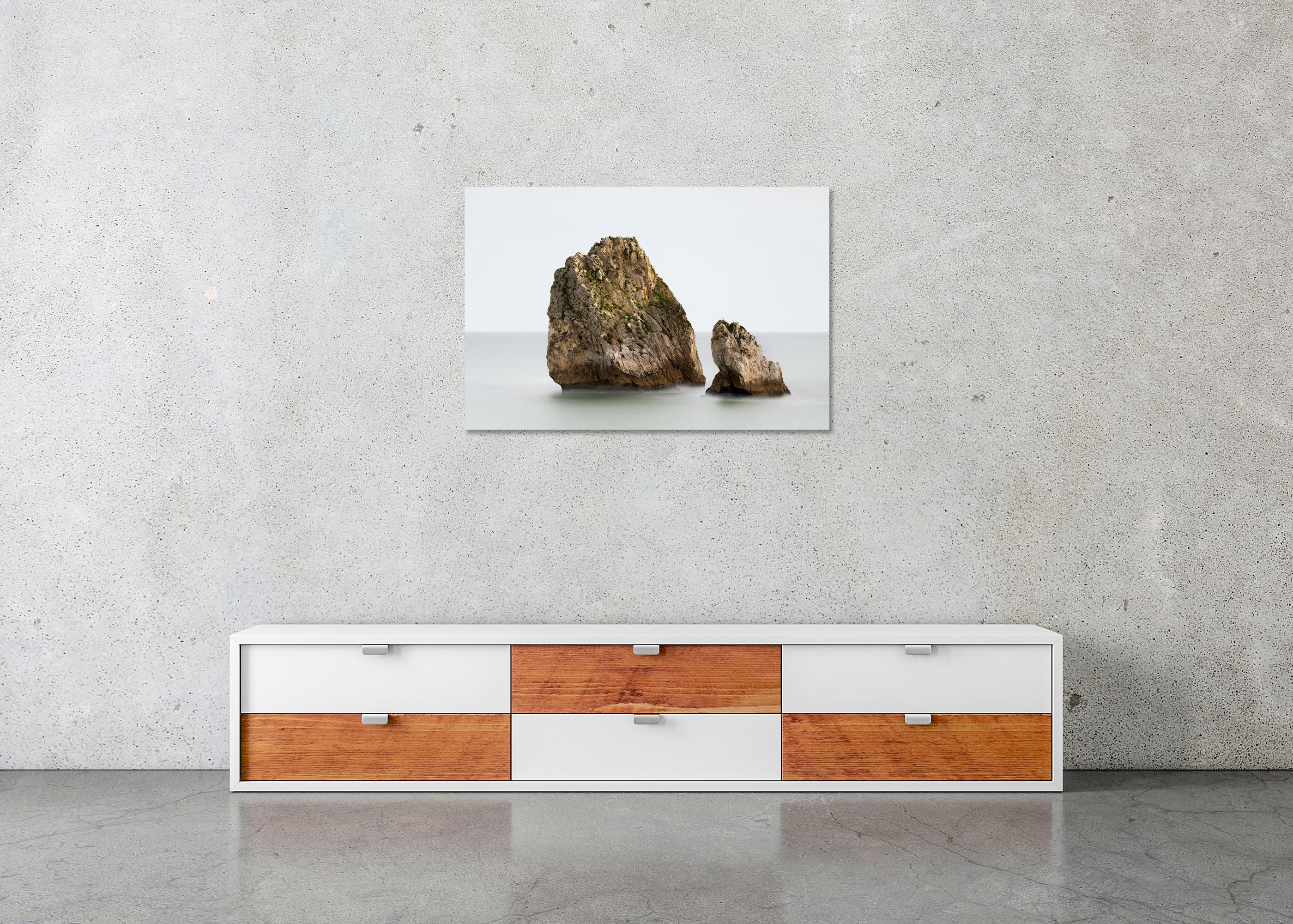 Two Rocks in the Ocean - large format seascape photography limited edition For Sale 4