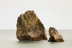 Dos rocas en el océano, fotografía de paisaje marino de gran formato, edición limitada