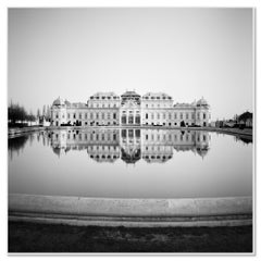 Upper Belvedere, Vienna, black and white, fine art, architecture, photography