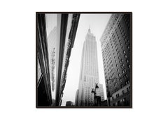 Victorias Secret Empire State Building New York City black & white photograph