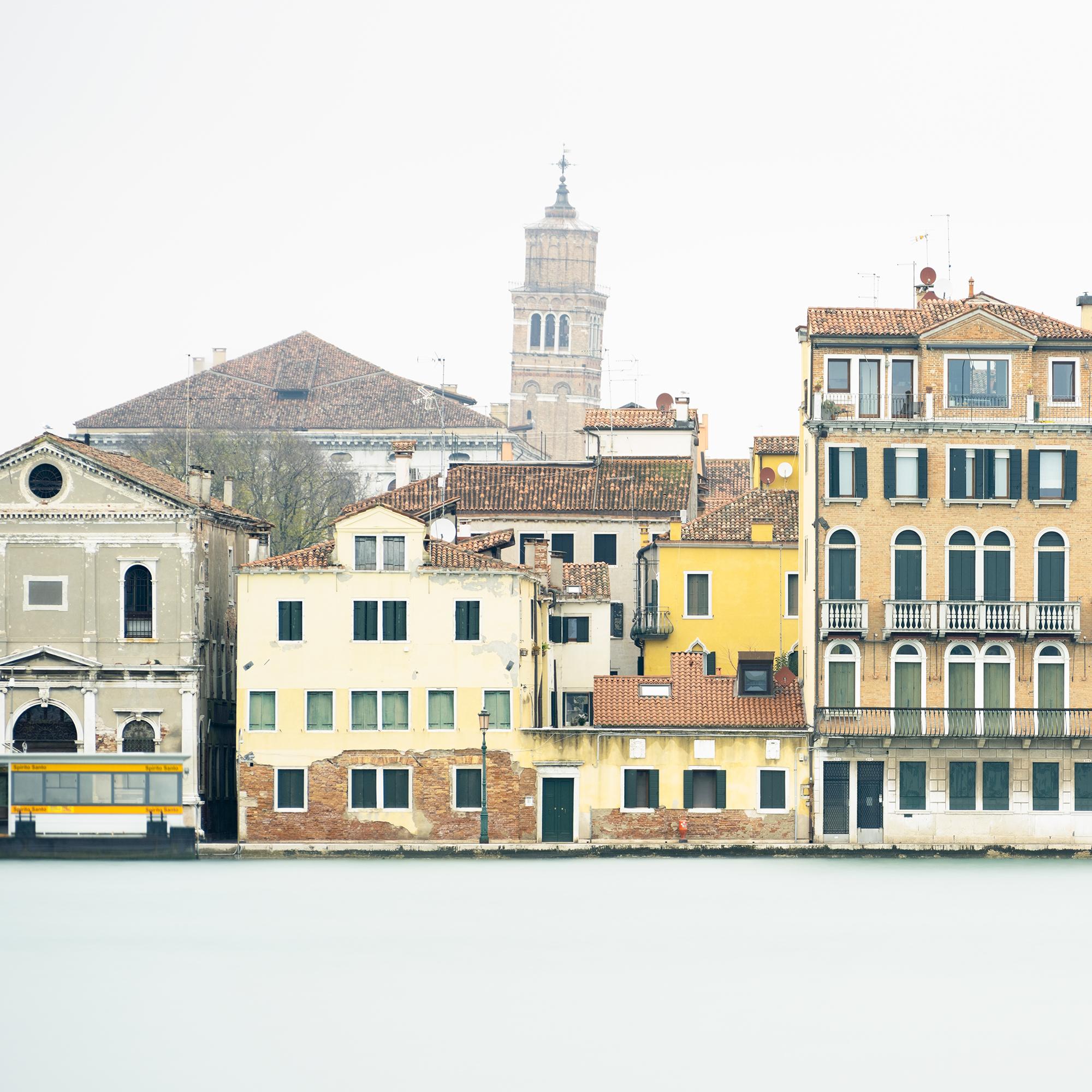 Vue de Venise - Campanile Tour de Santo Stefano - Italie - édition limitée en vente 5