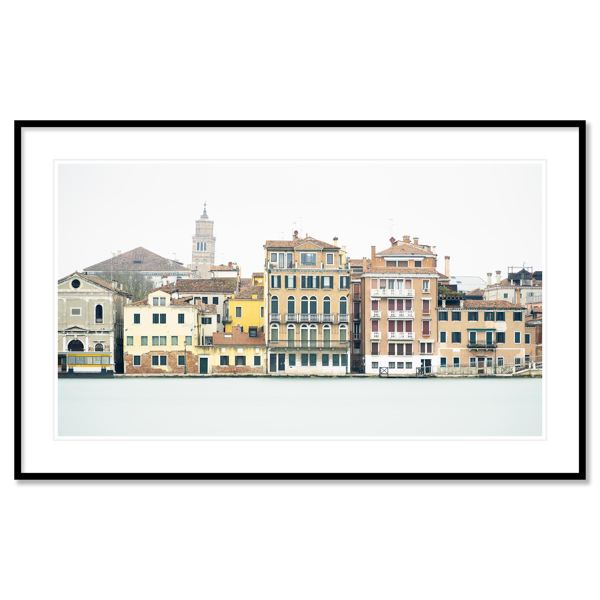 Vue de Venise - Campanile Tour de Santo Stefano - Italie - édition limitée en vente 1