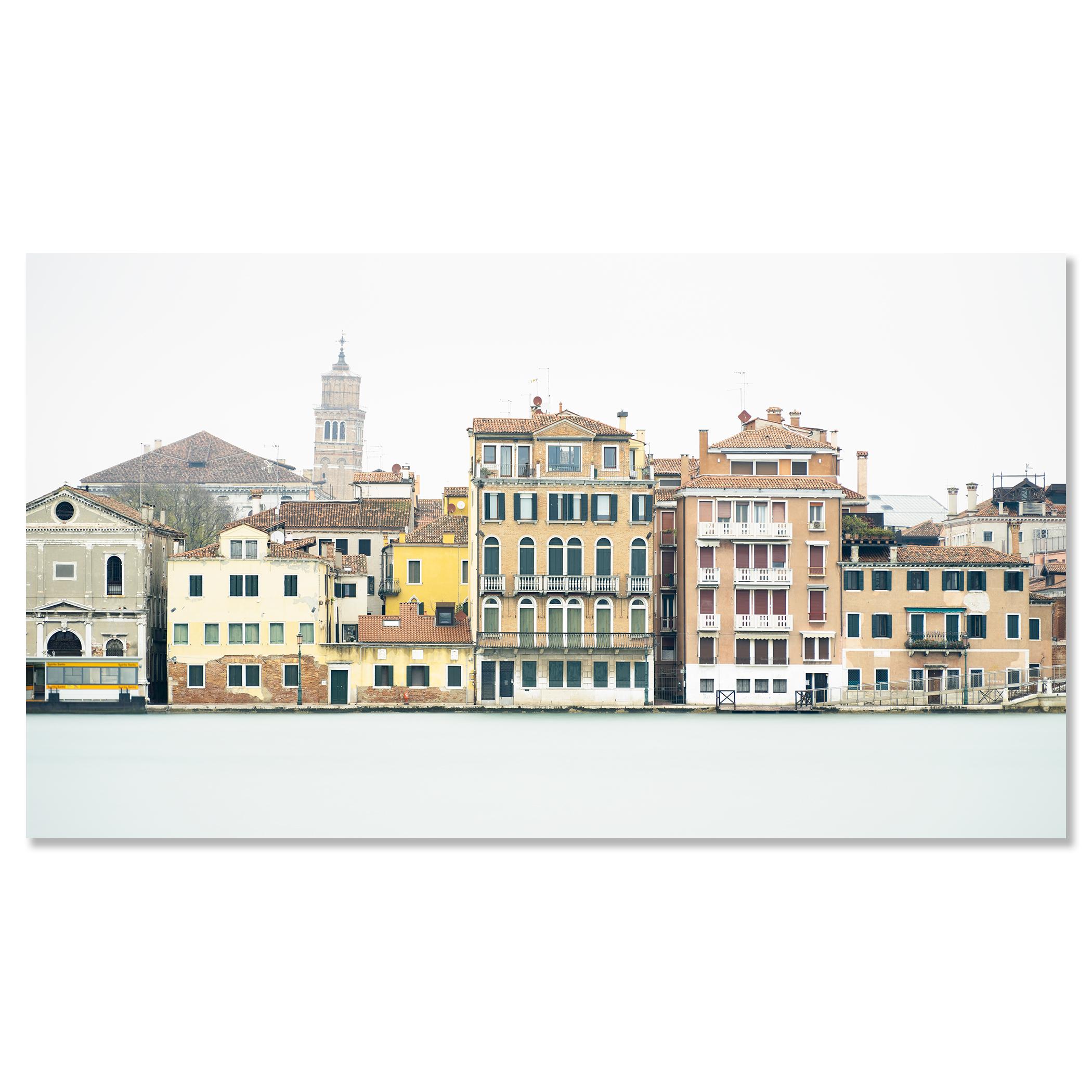 Vue de Venise - Campanile Tour de Santo Stefano - Italie - édition limitée en vente 3