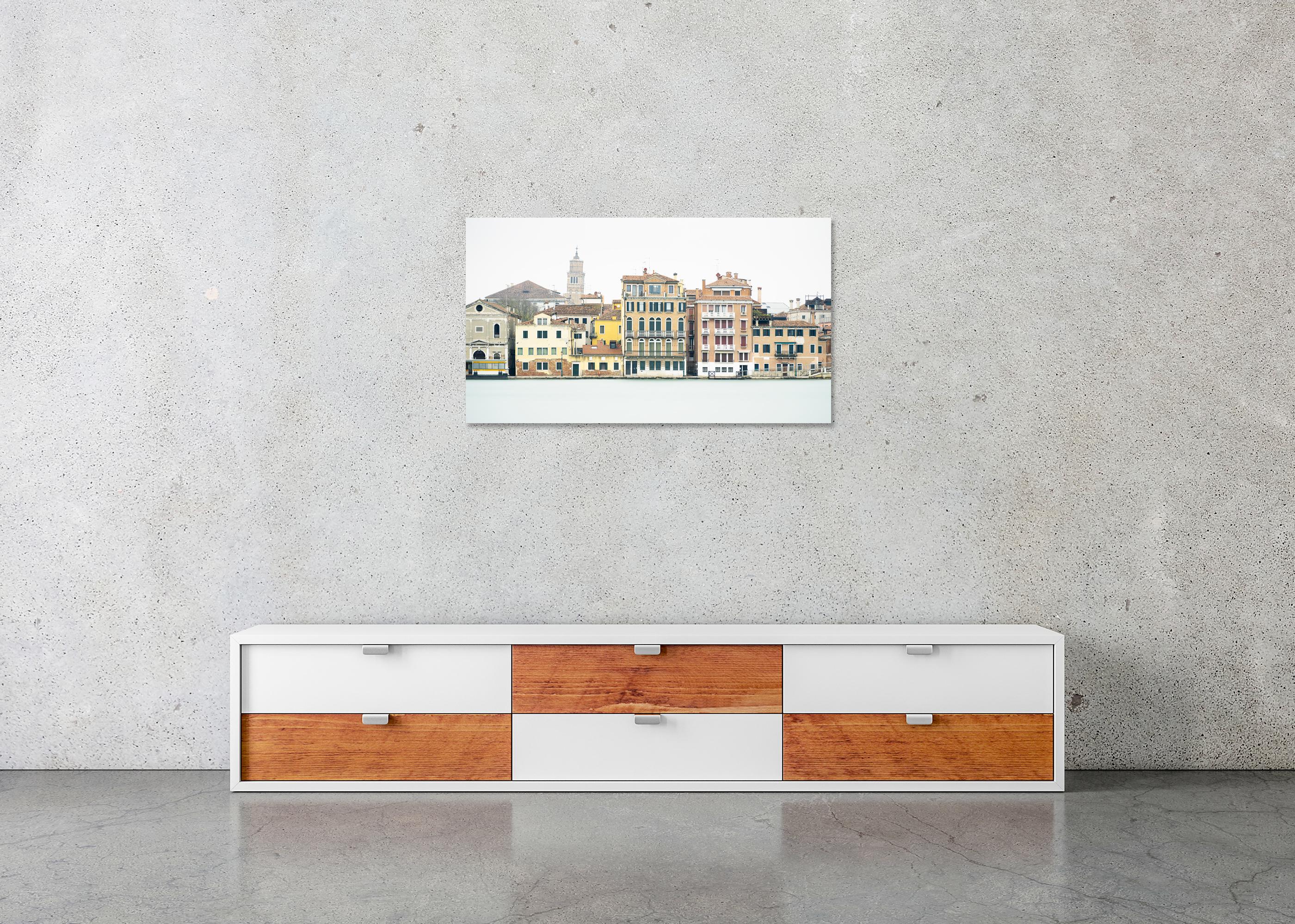 Vue de Venise - Campanile Tour de Santo Stefano - Italie - édition limitée en vente 4