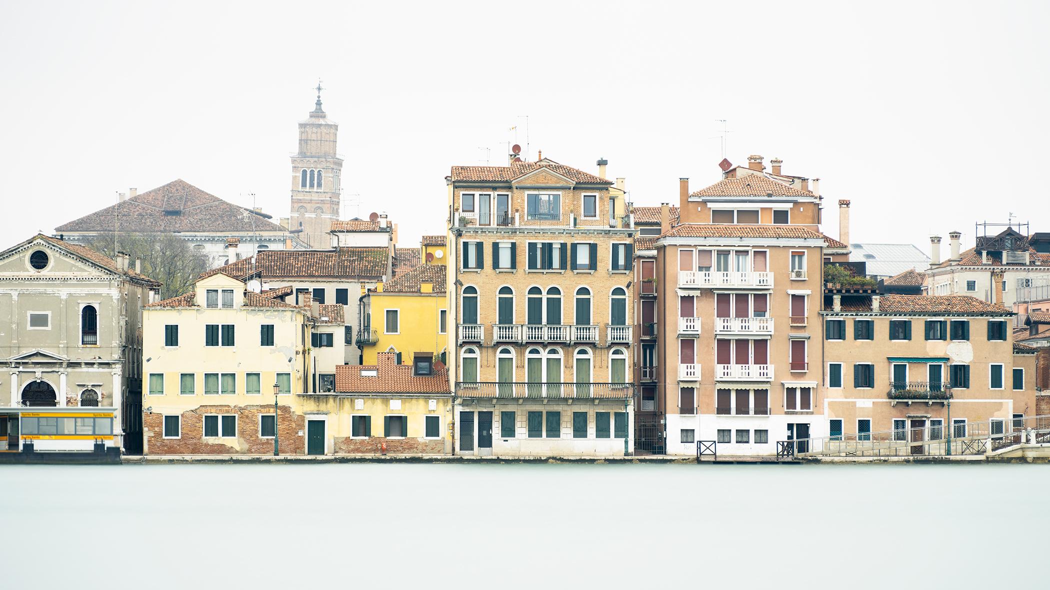 Vue de Venise - Campanile Tour de Santo Stefano - Italie - édition limitée