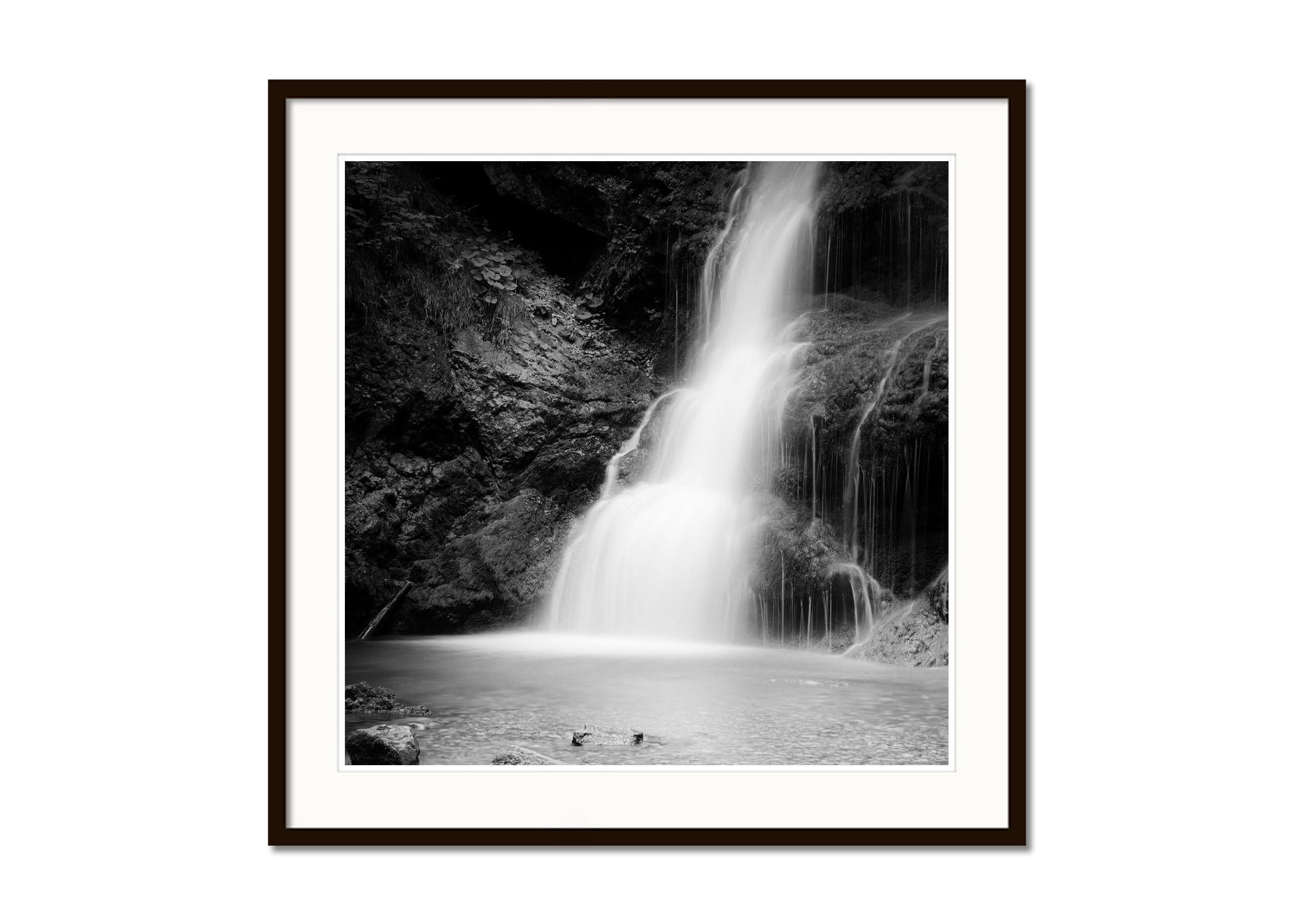 Schwarz-Weiß-Fotografie mit Langzeitbelichtung für Wasserlandschaften - Landschaftsfotografie. Pigmenttintendruck in einer limitierten Auflage von 9 Exemplaren. Alle Drucke von Gerald Berghammer werden auf Bestellung in limitierter Auflage auf