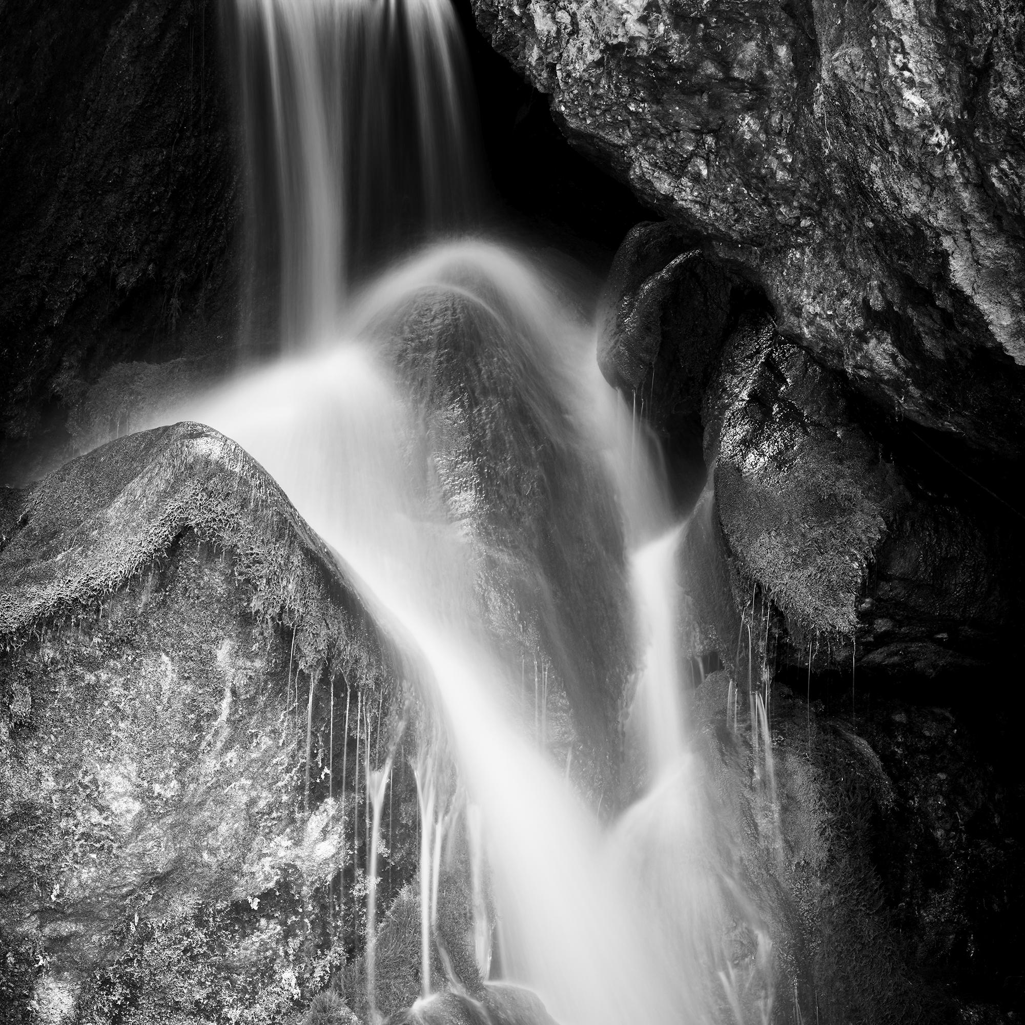 Waterfall detail, long exposure, waterscape, nature For Sale 3