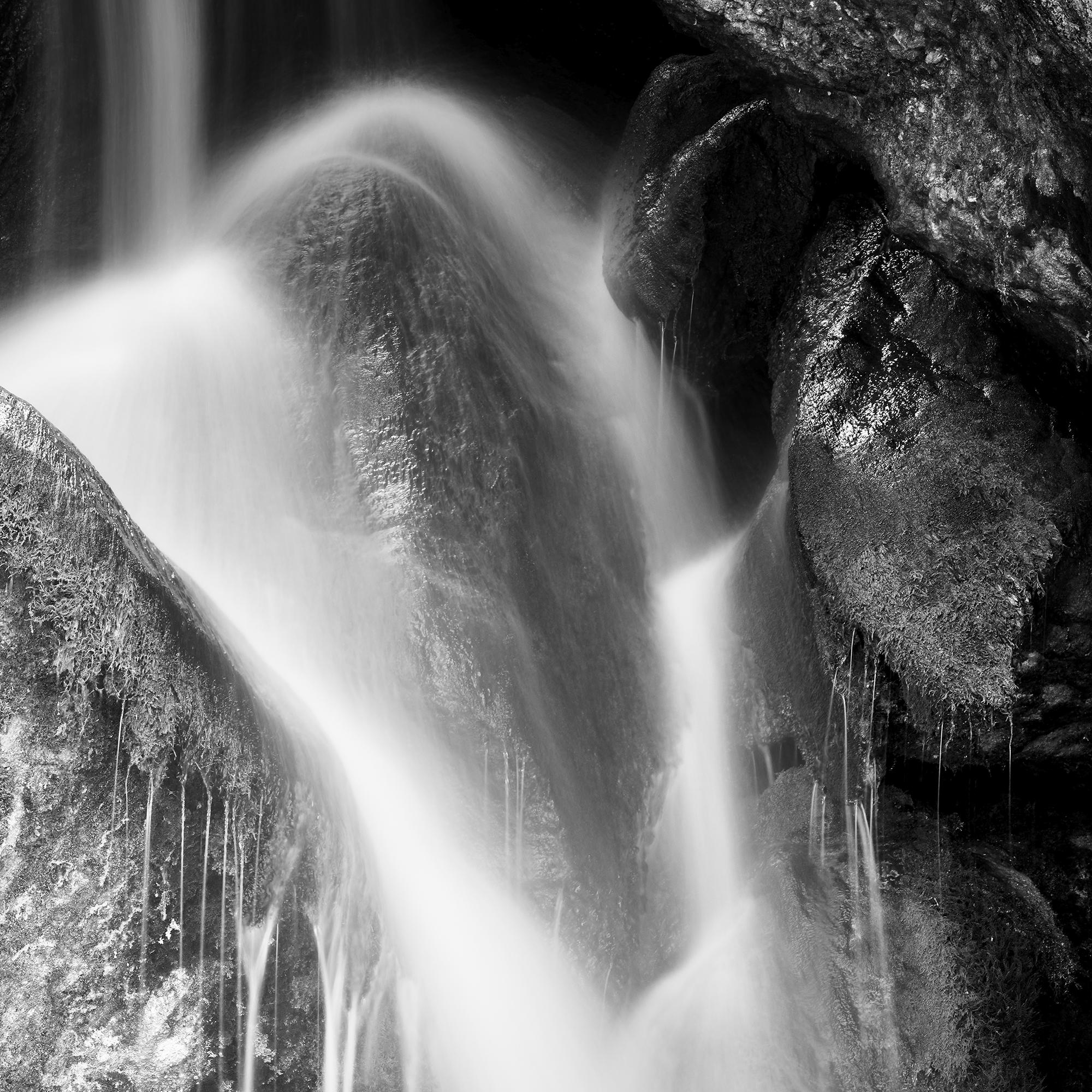 Waterfall detail, long exposure, waterscape, nature For Sale 5