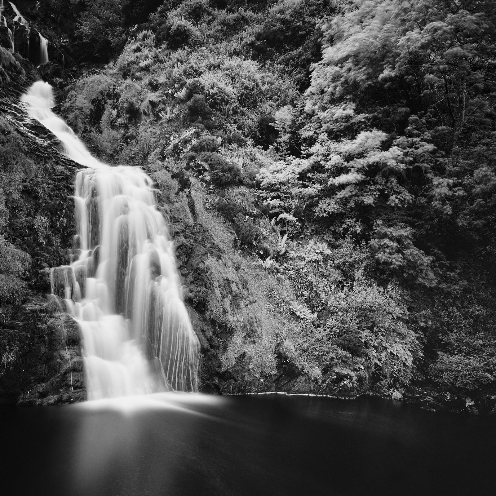 Waterfall, Ireland, black and white art photography, waterscape, long exposure  For Sale 3