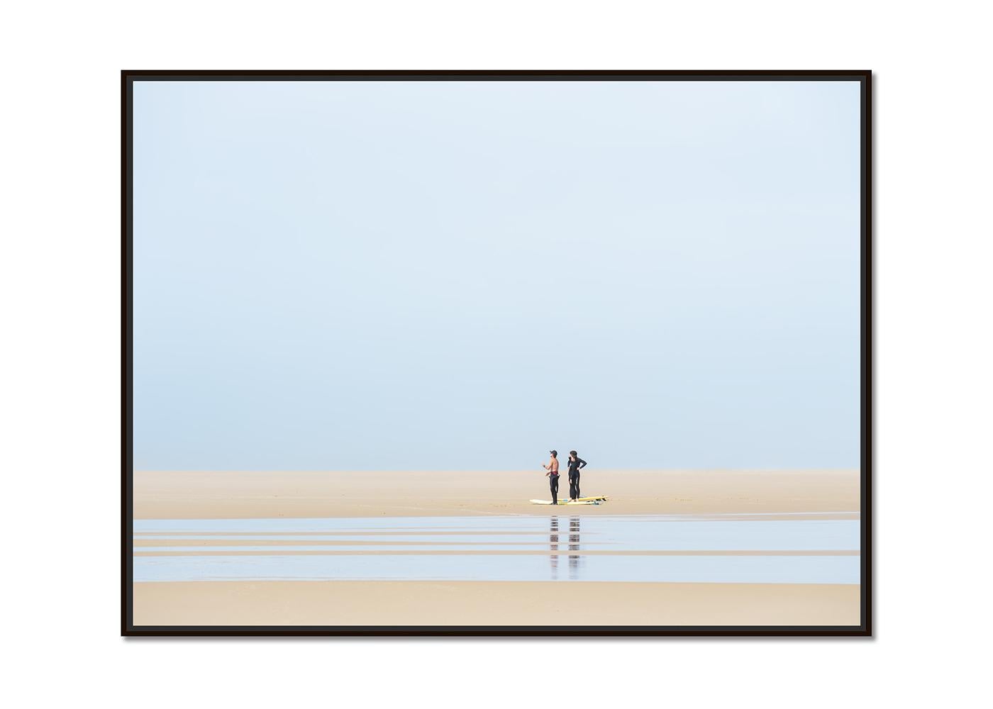 Vigilante de las olas, fotografía en color de gran formato, paisaje, edición limitada - Photograph de Gerald Berghammer