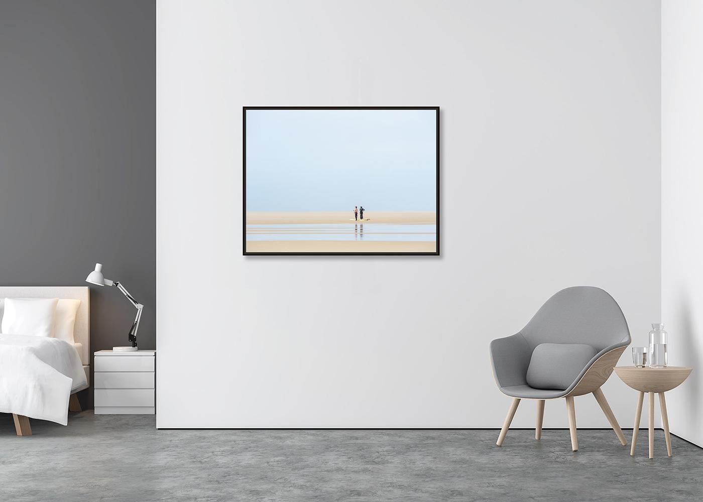 Vigilante de las olas, fotografía en color de gran formato, paisaje, edición limitada - Photograph Contemporáneo de Gerald Berghammer