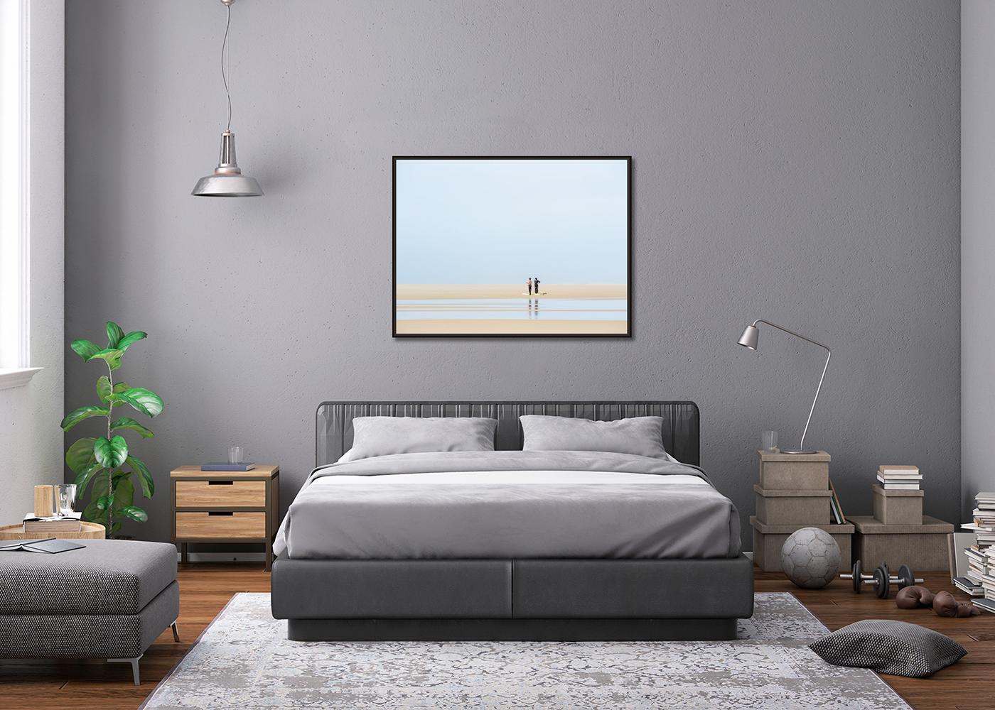 Vigilante de las olas, fotografía en color de gran formato, paisaje, edición limitada en venta 2
