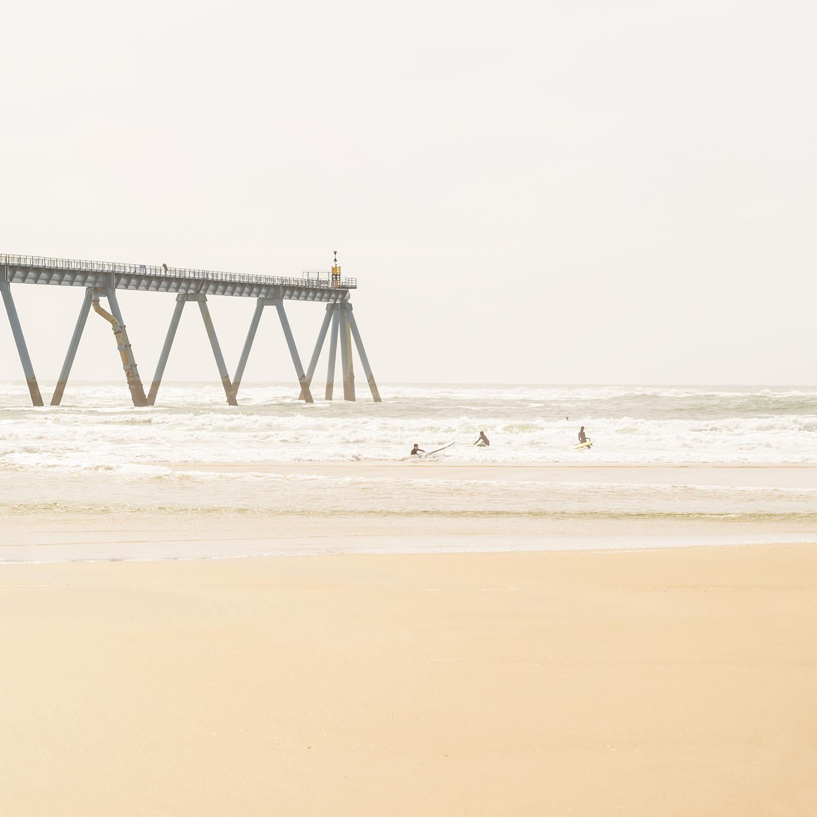 Wave Watcher, Surfer, Sand Beach, Farbfotografie, Landschaft, limitierte Auflage im Angebot 5