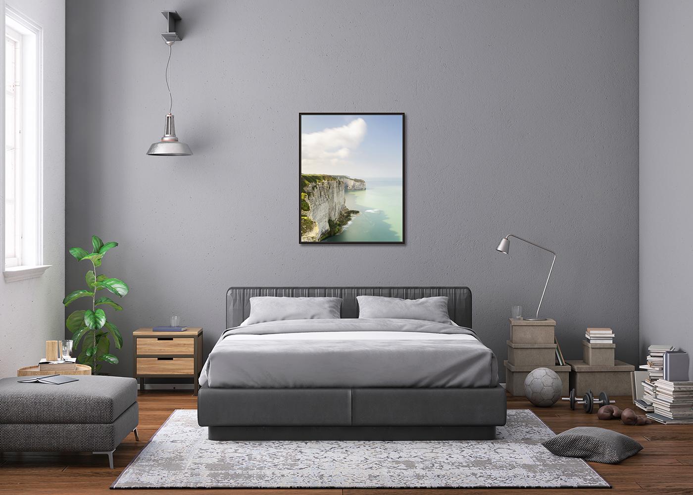 White Cliffs of Etretat, Alabaster Coast, Seascape Photograph, Limited Edition For Sale 4
