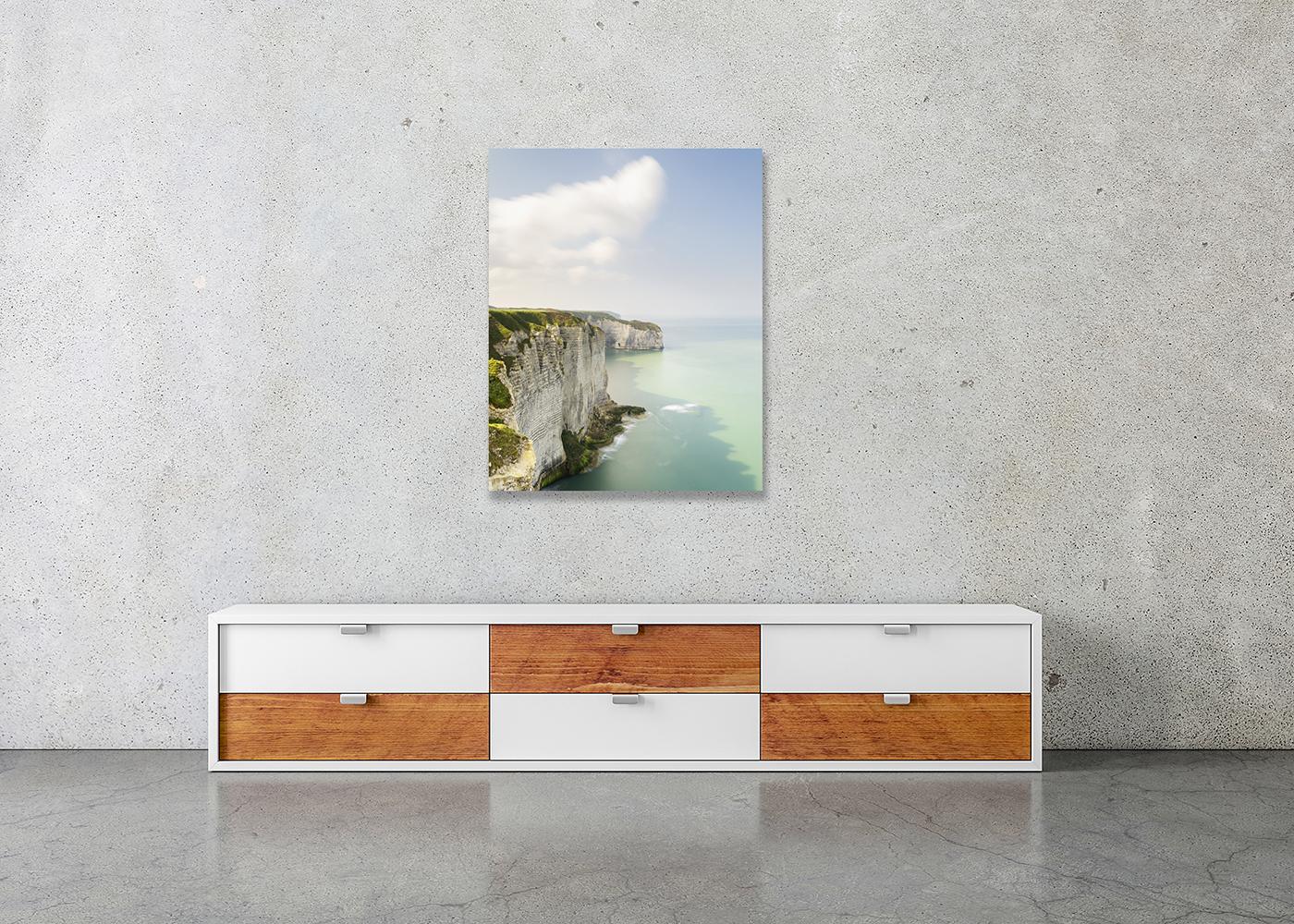 White Cliffs of Etretat, Alabaster Coast, Seascape Photograph, Limited Edition For Sale 5