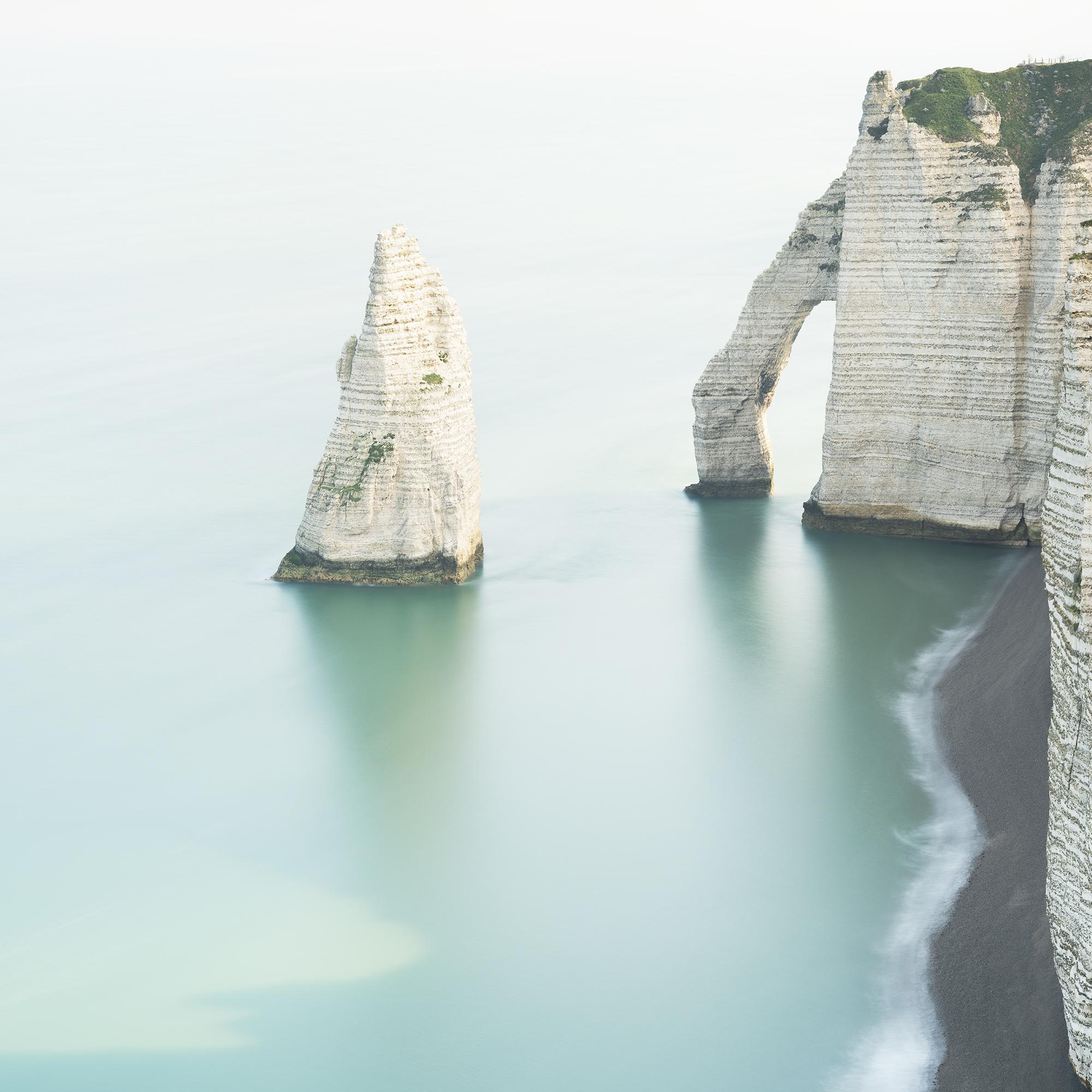 White Cliffs Etretat large scale color limited seascape contemporary For Sale 5