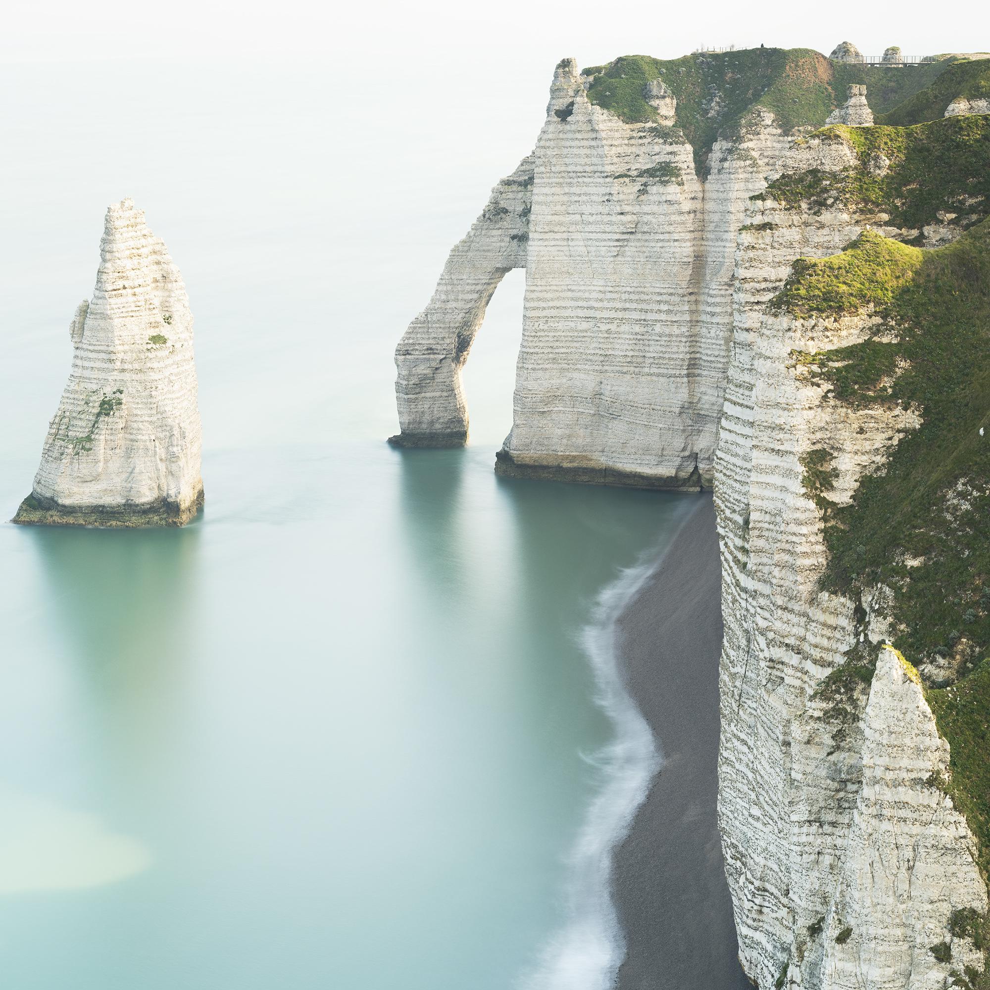 White Cliffs Etretat large scale color limited seascape contemporary For Sale 6