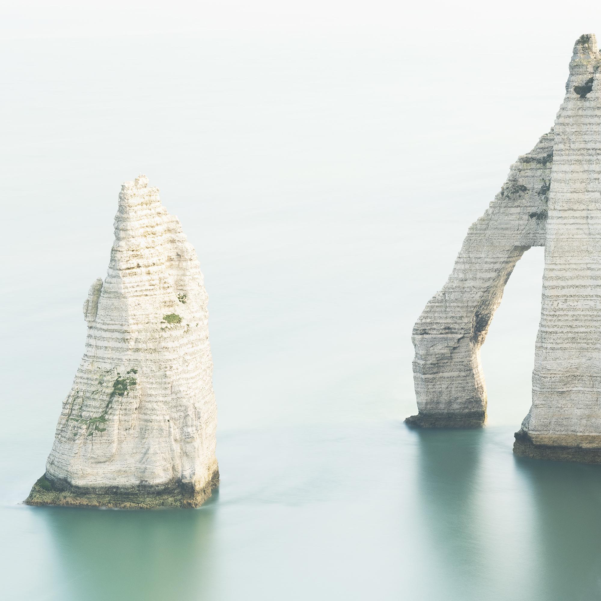 White Cliffs Etretat large scale color limited seascape contemporary For Sale 7