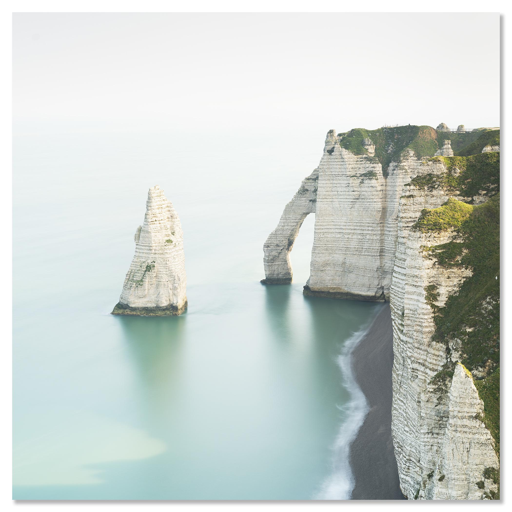 White Cliffs Etretat large scale color limited seascape contemporary For Sale 3
