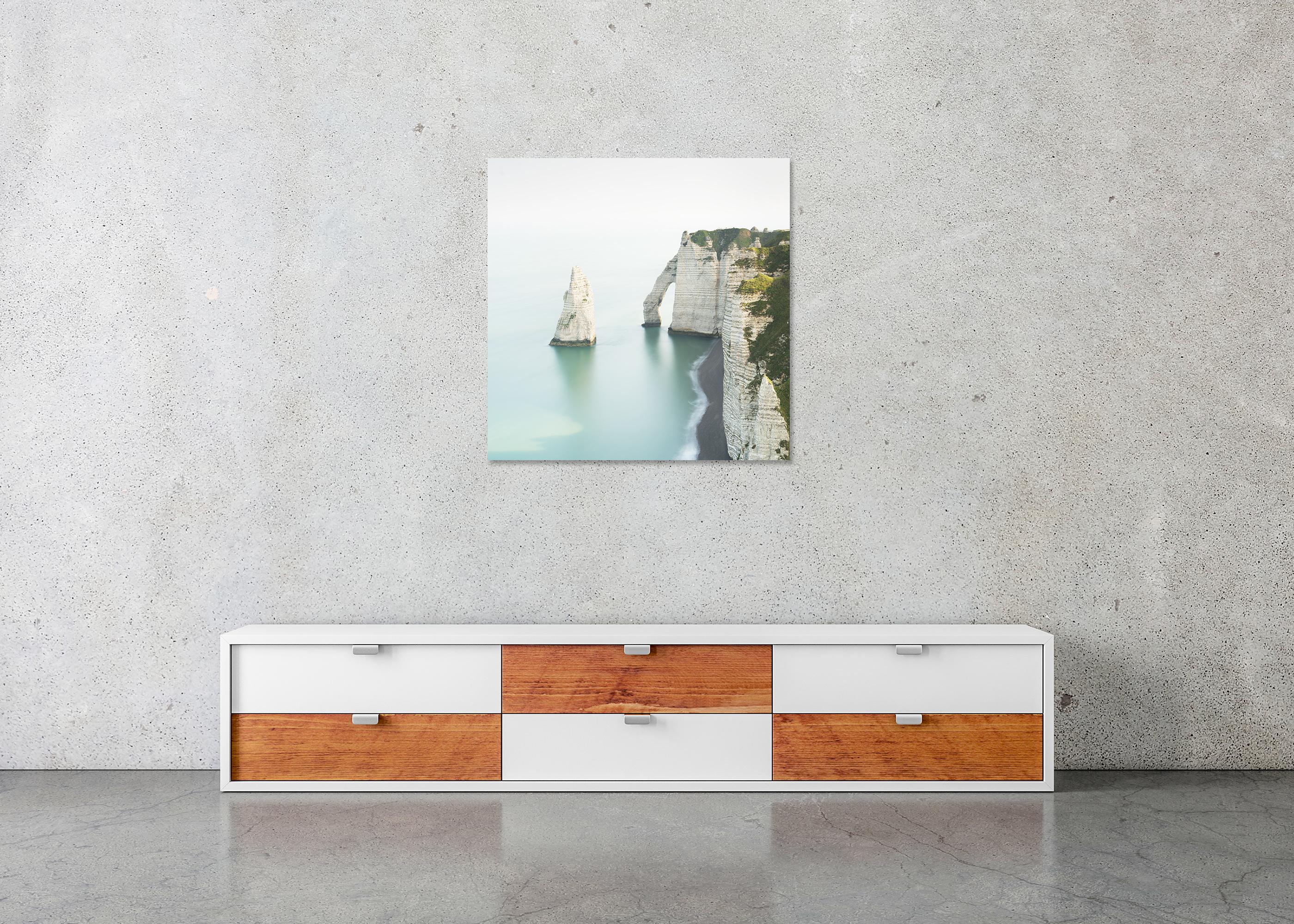 White Cliffs Etretat large scale color limited seascape contemporary For Sale 4