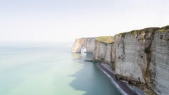 Panorama delle scogliere di Whiting, fotografia a colori di grandi dimensioni, paesaggio marino, stampa in edizione limitata