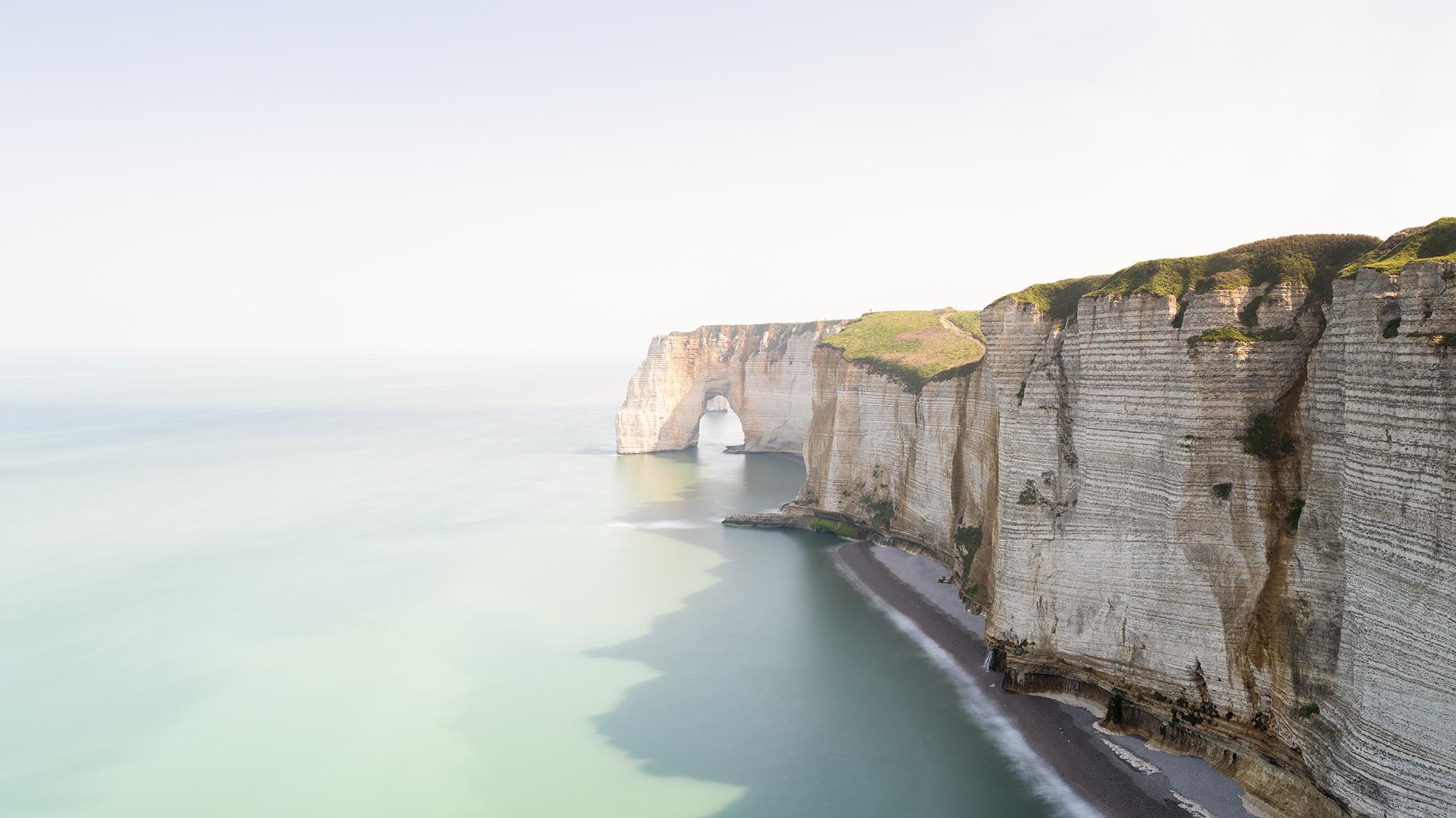 Panorama des falaises de Whiting  Photographie de paysages marins en couleurs  Édition limitée