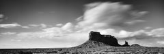 Panorama de l'Ouest sauvage Utah photographie noir et blanc vallée de la mort fine art paysage
