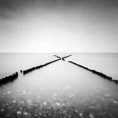 X - Factor, Sylt, Germany, black and white long exposure waterscape photography