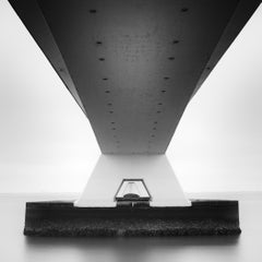 Zeeland Bridge - architecture detail - black and white photography - limited