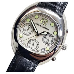 GERALD CHARLES Renaissance GC3N77 SS Automatic Chronograph watch 40MM
