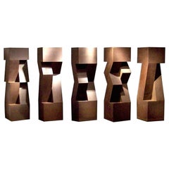 Gerald DiGiusto Caryatids 1977 Sculpture