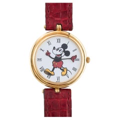 Gerald Genta pour Disney Mickey Mouse Montre-bracelet en or jaune 18 carats