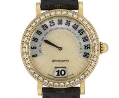Gerald Genta Retro Classic Yellow Gold Diamond Set G.3614