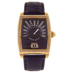 Gerald Genta Retro Solo G.3671, Black Dial, Certified and Warranty