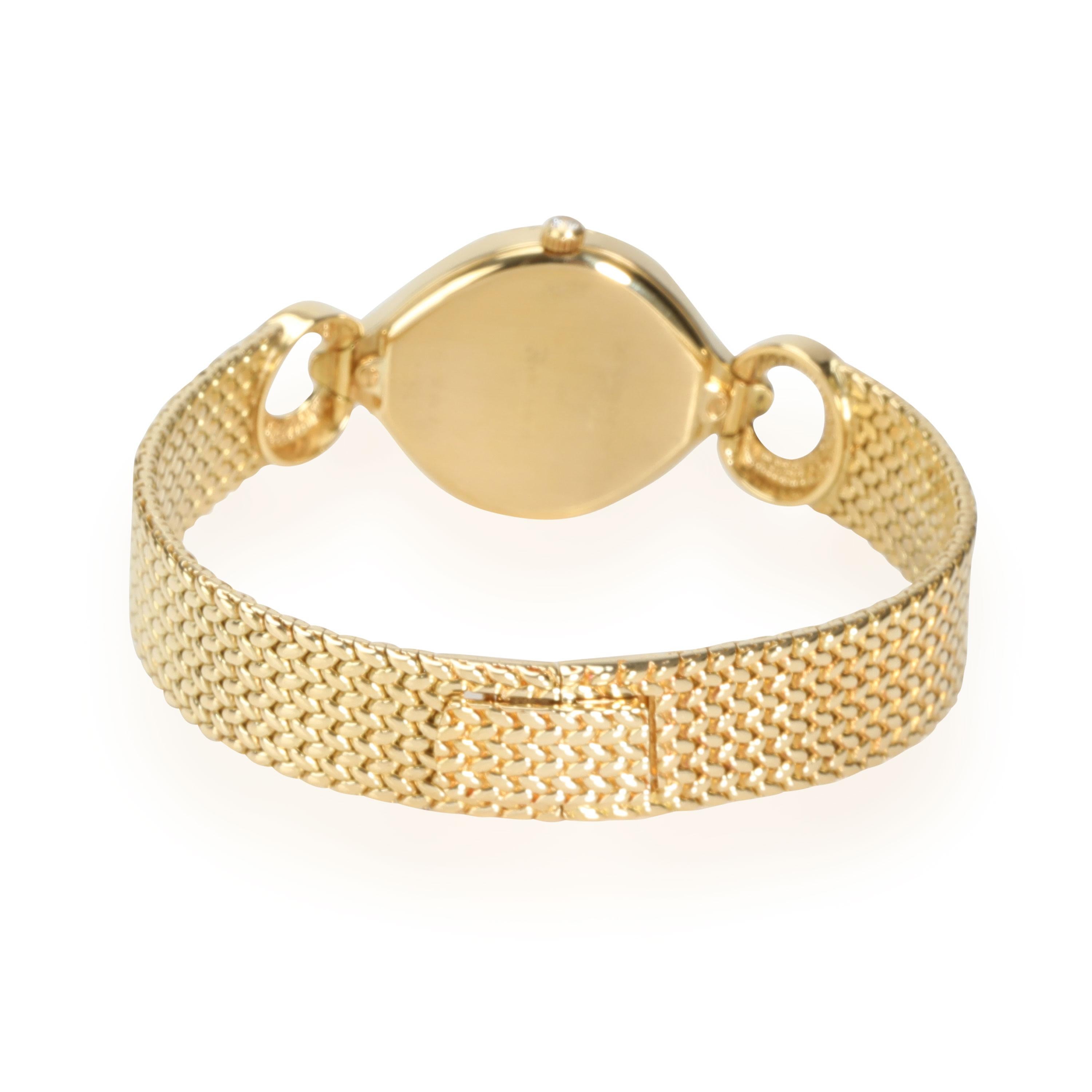 Gerald Genta Royama G20567 Damenuhr aus 18 Karat Gelbgold
